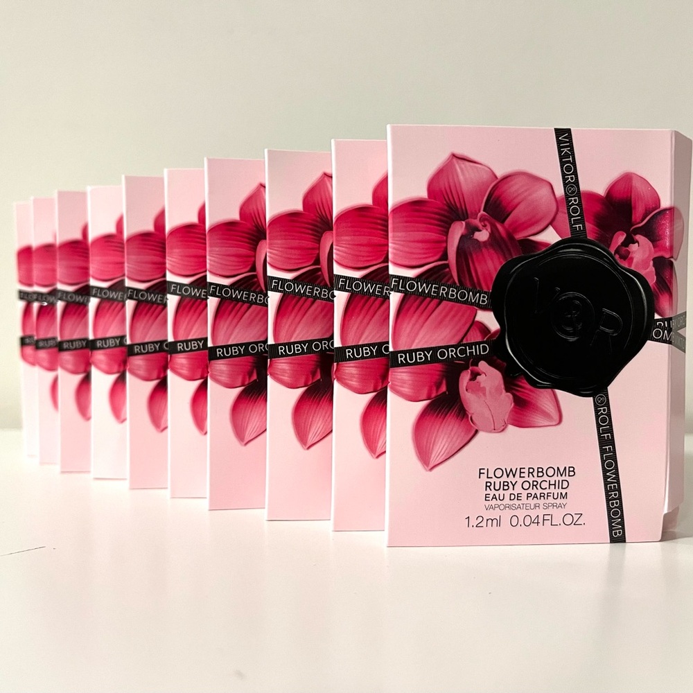 Viktor & Rolf Flowerbomb Ruby Orchid Sample Lot